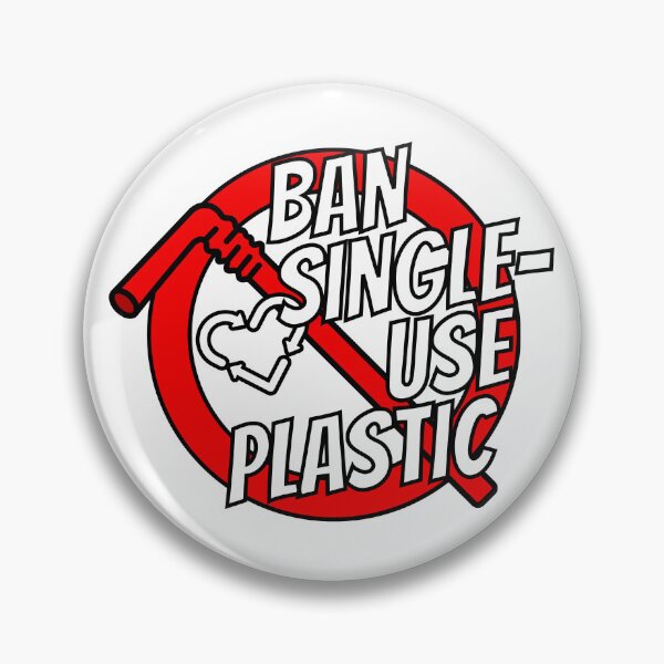 Item preview, Skip the Straw - Ban Single Use Plastic designed and sold by humnoo.