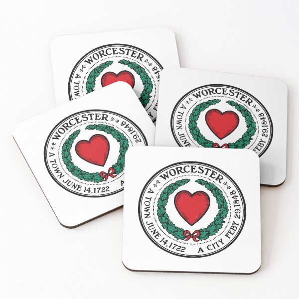 Item preview, Worcester Massachusetts, Vintage City Seal of Worcester Mass. designed and sold by NewNomads.
