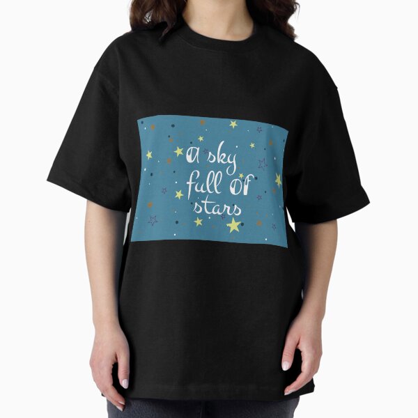 ミュージシャン USED COLDPLAY A SKY FULL STARS T-SHIRTS COLDPLAY T-Shirt A Sky Full Of Stars - Size S - OFFICIAL