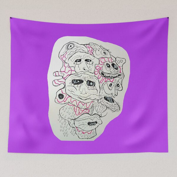 Item preview, Emotional Mind Melt Sticker designed and sold by Discordant Dreams Art.