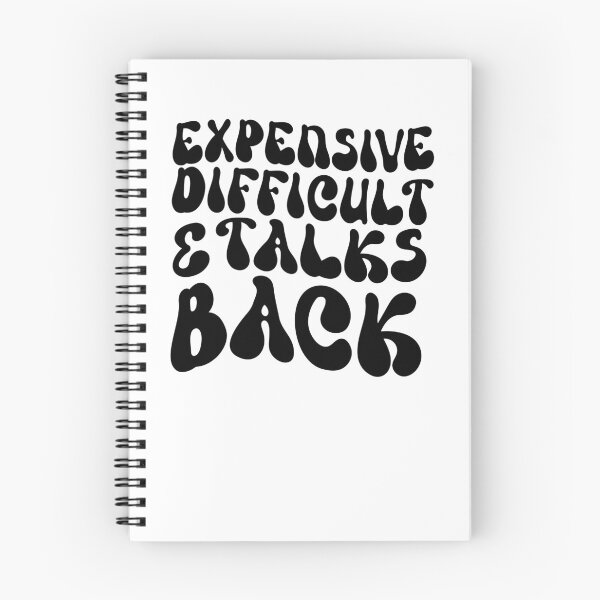 Item preview, Retro Funny Expensive Difficult And Talks Back women  designed and sold by solimangomaa.