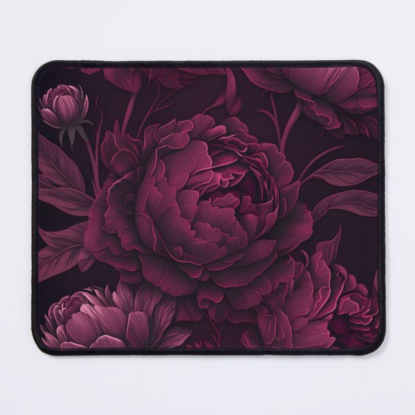 Item preview, Dark purple peonies designed and sold by The Graphic Letters.