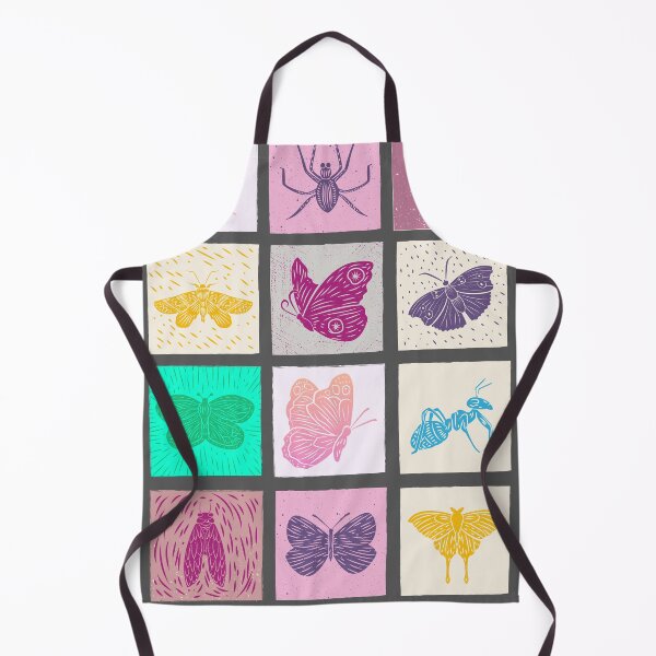 Item preview, Insects block prints designed and sold by KomalArteShop.