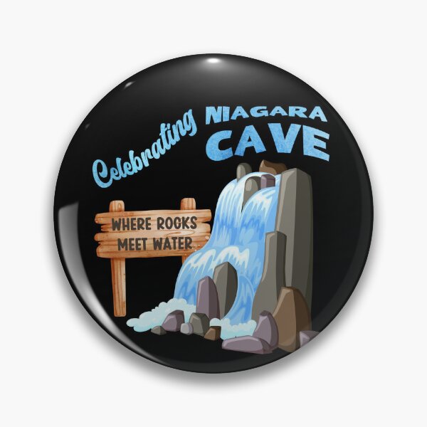 Item preview, Niagara Cave MN Magic: Unique Water & Rock Wonders Artwork designed and sold by ElLocoMus.