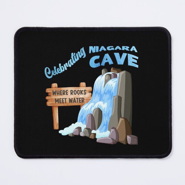 Item preview, Niagara Cave MN Magic: Unique Water & Rock Wonders Artwork designed and sold by ElLocoMus.