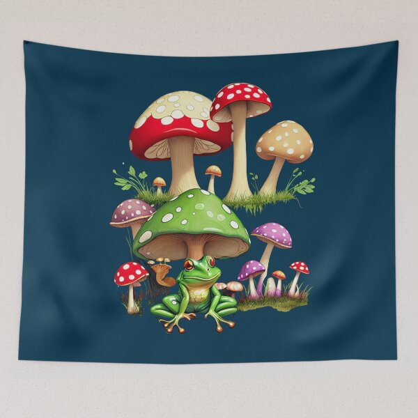Item preview, Mushroom and Frog designed and sold by Moremon.