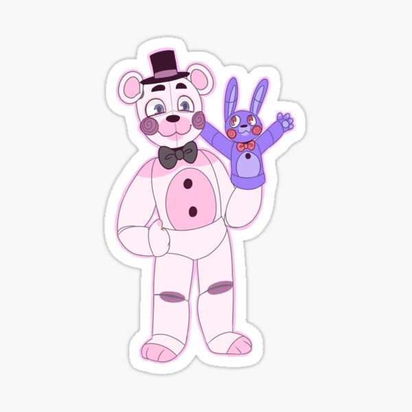 FNAF: Sister Animatronic Stickers -  Norway