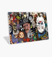 Horrorfilme Collage Laptop Folie