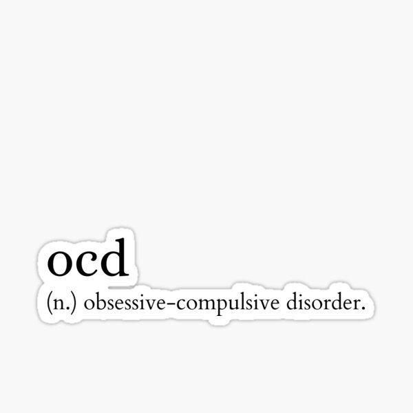 Item preview, OCD designed and sold by Bonicrazypeople.