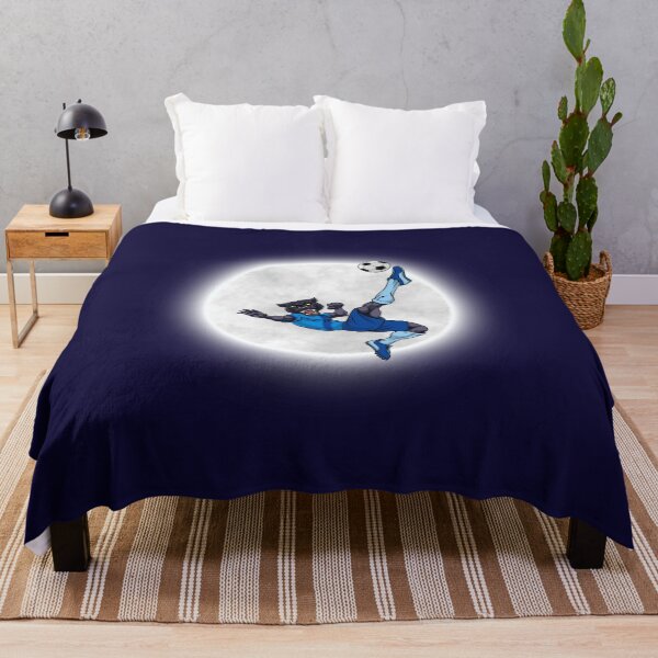Item preview, Feline footballer shoot in front of the moon designed and sold by Ksmith-Style.