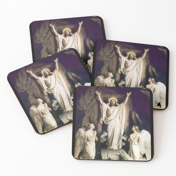 Item preview, Easter Resurrection Scene | Jesus | Easter Wall Art | Jesus Resurrection | Religious Easter Decor | Prayer Room Art | Christian Art designed and sold by scrolla.