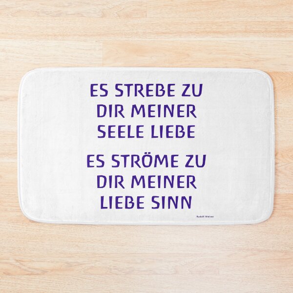 Item preview, The soul of man is a flower of the world - waldorf school rudolf steiner anthroposophy designed and sold by DOM-Shop.