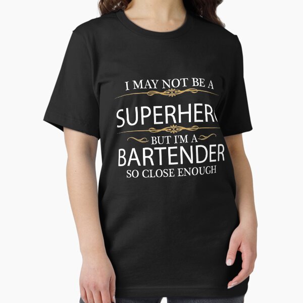 Item preview, May Not Be a Superhero but I'm a Bartender  designed and sold by losttribe.