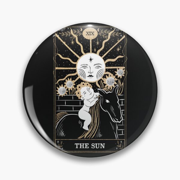Item preview, Tarot Card of Marseille The Sun Classic T-Shirt designed and sold by TforYouDesign.