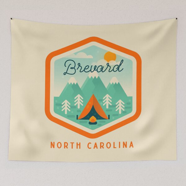 Item preview, Brevard North Carolina NC Tourist Souvenir designed and sold by carolinafound.