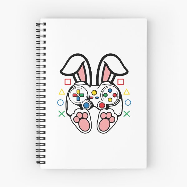 Item preview, Bunny Easter Gamer designed and sold by BlackSnowShop.
