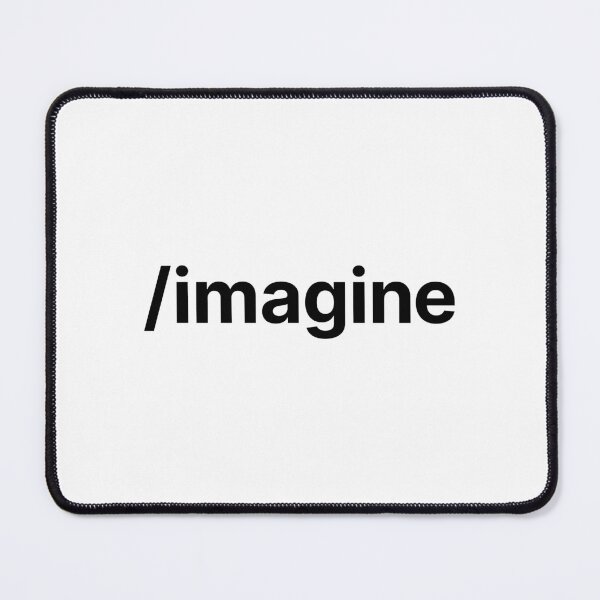 Item preview, Forward Slash Imagine - /imagine (Black Text) designed and sold by STUDIO-72.