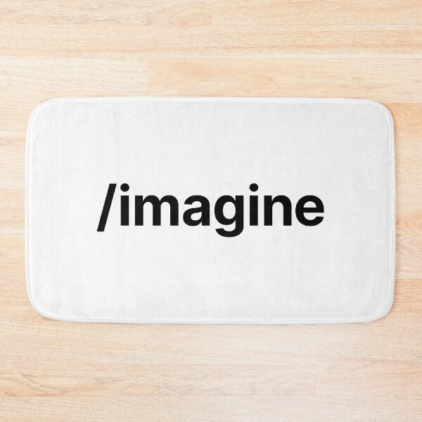 Item preview, Forward Slash Imagine - /imagine (Black Text) designed and sold by STUDIO-72.