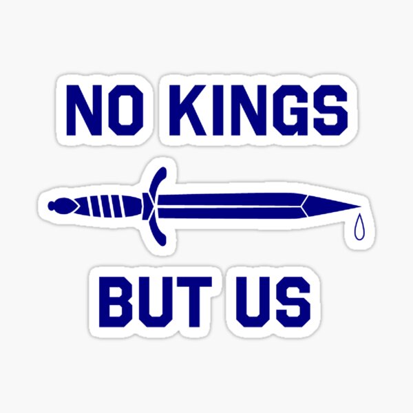 Item preview, No Kings But Us Flag American Independence  designed and sold by The Junto Shop.