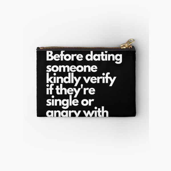 Item preview, dating and relationship funny quote designed and sold by Roy & Pride.
