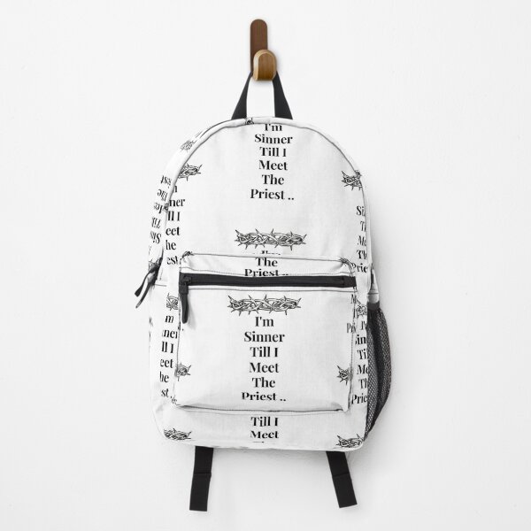 Item preview, I'm a Sinner Till I Meet the Priest designed and sold by MegaLife.
