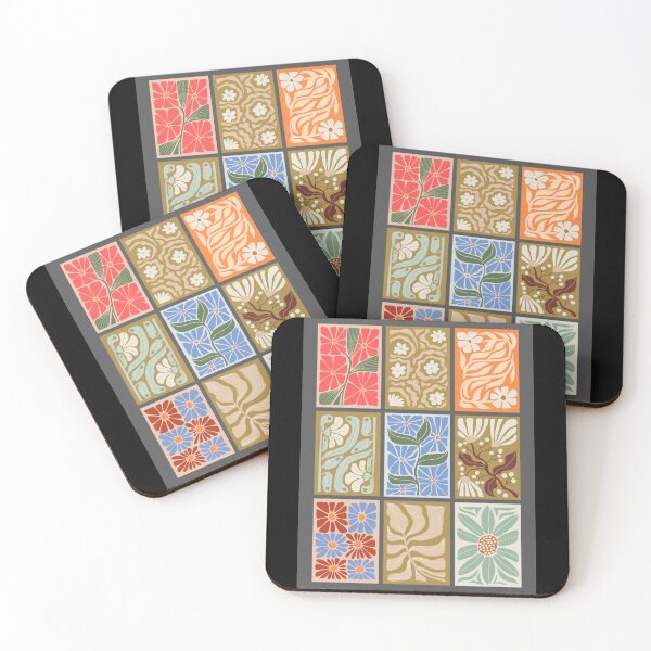 Item preview, plants block prints designed and sold by KomalArteShop.