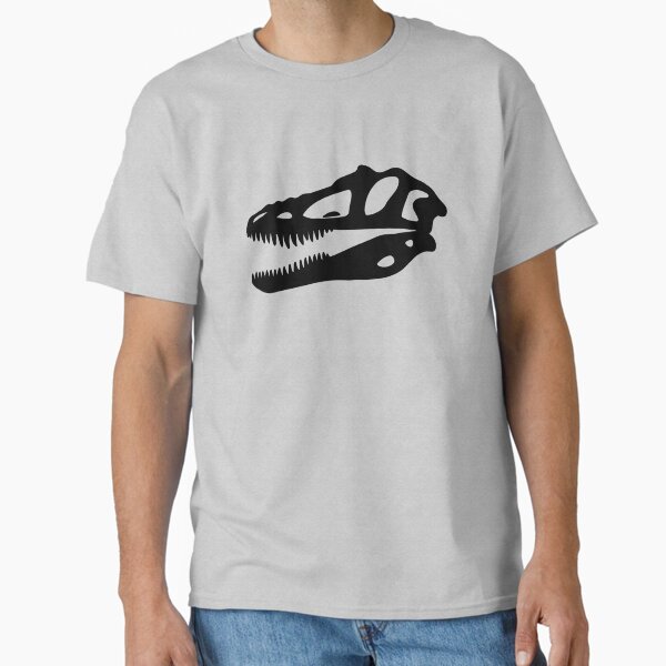 Item preview, Qianzhousaurus skull - black designed and sold by Skeleton Crew.