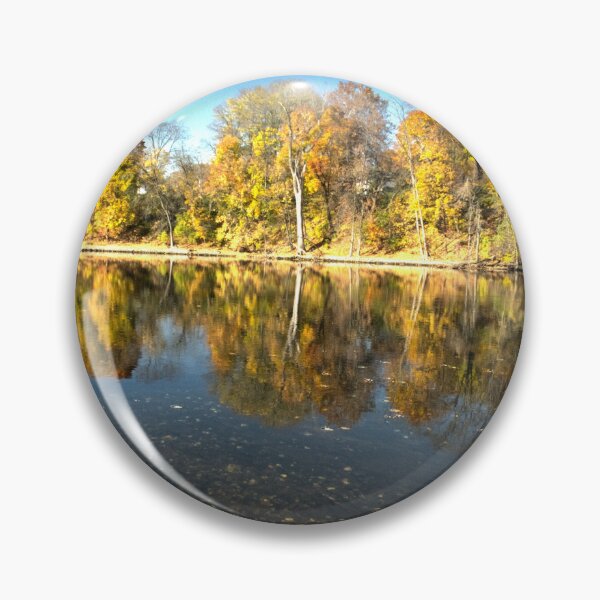 Item preview, Fall trees along the river designed and sold by WCHGraphics.