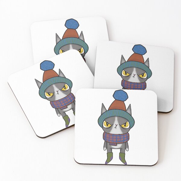 Item preview, Grumpy Cat in Bobble Hat designed and sold by Wubsys.