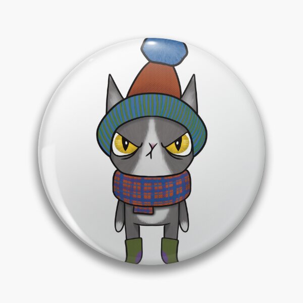 Item preview, Grumpy Cat in Bobble Hat designed and sold by Wubsys.
