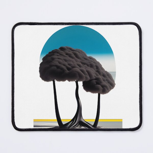 Item preview, Black Beach Tree in a Colorful Window designed and sold by dreamartjohnny.