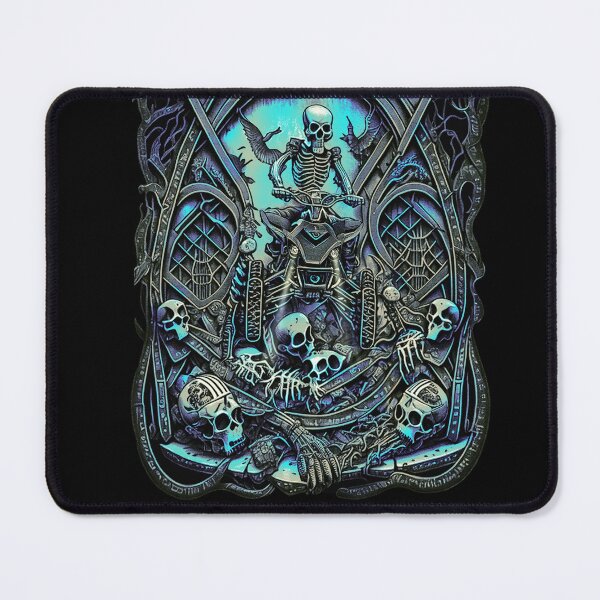 Item preview, Sci Fy Grunge Quad Rider Skull JUST RIDE Through It designed and sold by sunnthreads.