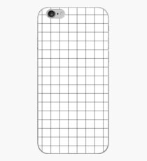 Schwarzes Gitter iPhone-Hülle & Cover