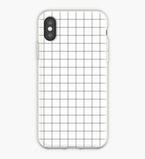 Black Grid iPhone Case