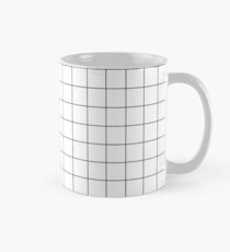 Taza clásica Cuadrícula negra