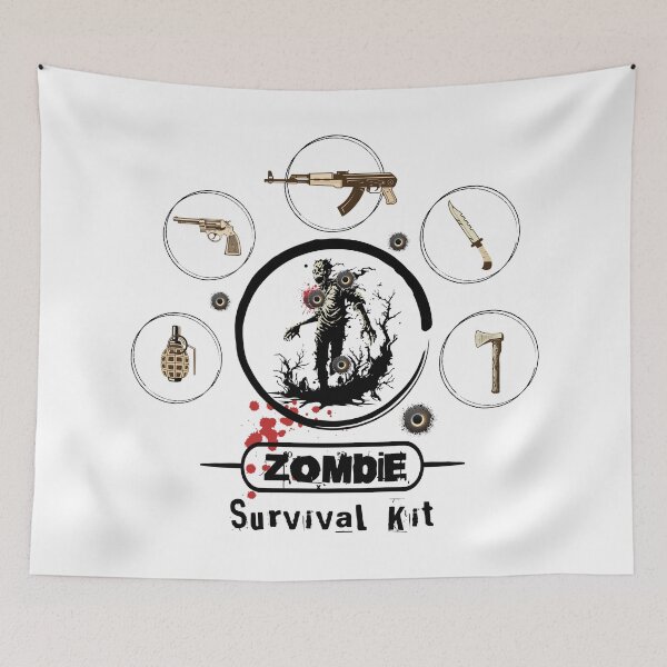 Item preview, Zombie survival kit designed and sold by Mlaniel.