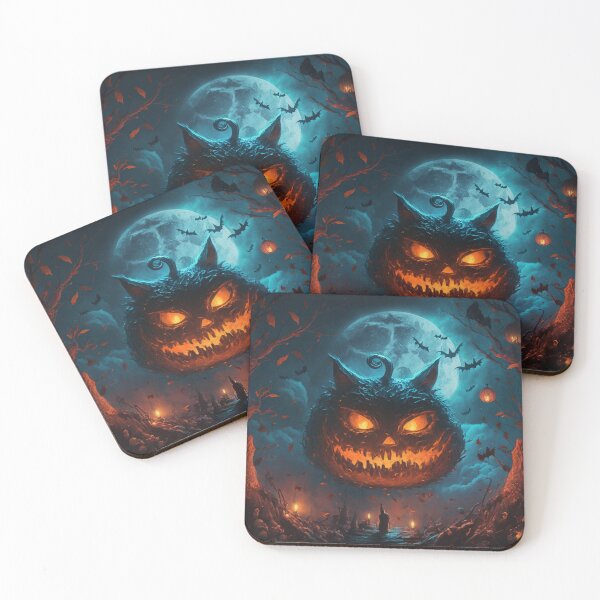 Item preview, Cat Pumpkin Monster designed and sold by NevermoreFalls.