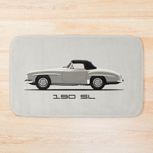 Item preview, Mercedes 190 SL 1959 Vintage Illustration designed and sold by blackdogshop.