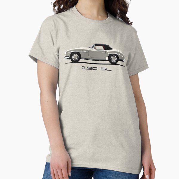 Item preview, Mercedes 190 SL 1959 Vintage Illustration designed and sold by blackdogshop.