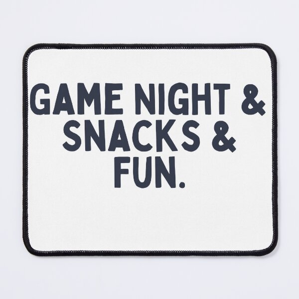 Item preview, Game night & Snacks & Fun. designed and sold by inspireartistry ⭐⭐⭐⭐⭐.