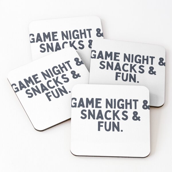 Item preview, Game night & Snacks & Fun. designed and sold by inspireartistry ⭐⭐⭐⭐⭐.