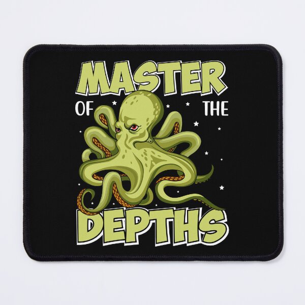 Item preview, Master  Of The Depths  - Funny Gifts for Octopuses Lovers by FanityPrints designed and sold by FanityPrints.