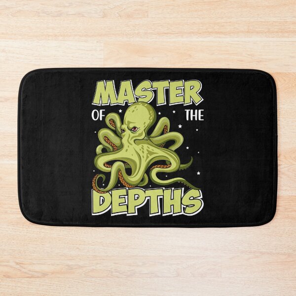 Item preview, Master  Of The Depths  - Funny Gifts for Octopuses Lovers by FanityPrints designed and sold by FanityPrints.