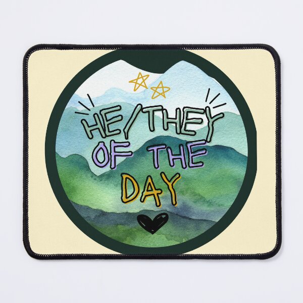 Item preview, he/they of the day designed and sold by LeatherLeisure.