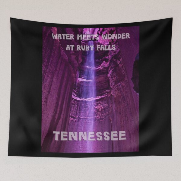 Item preview, Breathtaking Ruby Falls TN - Uncover the Magic of Water Meets Wonder designed and sold by ElLocoMus.
