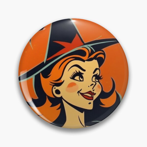 Item preview, Retro Witch designed and sold by NevermoreFalls.