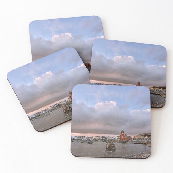 Item preview, Sunset over Cardiff Bay designed and sold by VnGphoto.
