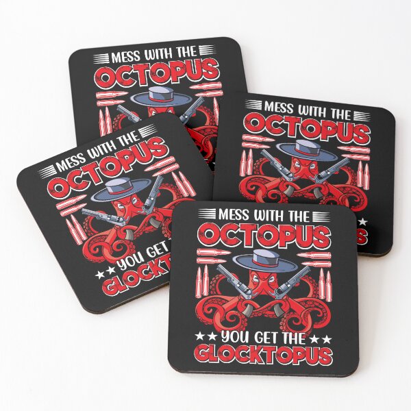 Item preview, Mess With The Octopus You Get The Glocktopus - Funny Gifts for Octopuses Lovers by FanityPrints designed and sold by FanityPrints.