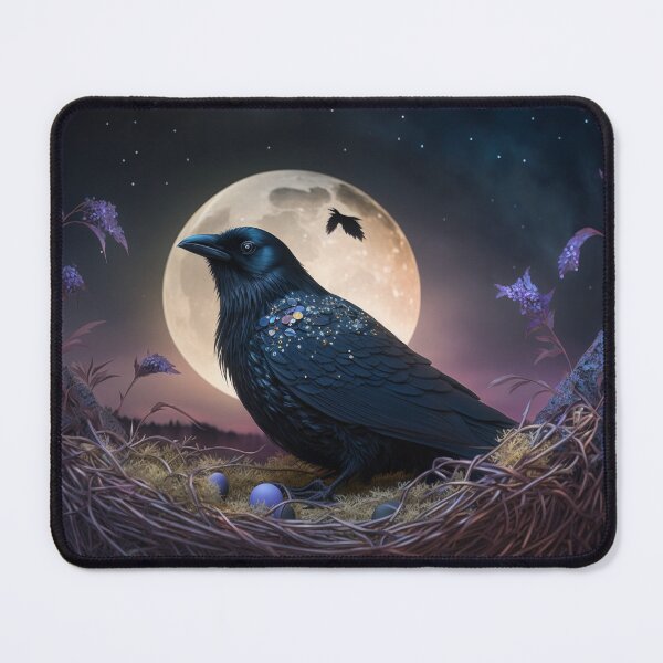 Item preview, Ostara Raven designed and sold by NevermoreFalls.