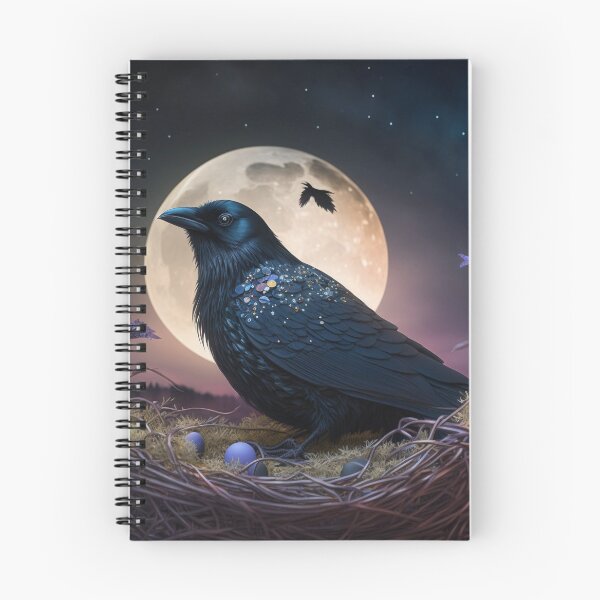 Item preview, Ostara Raven designed and sold by NevermoreFalls.